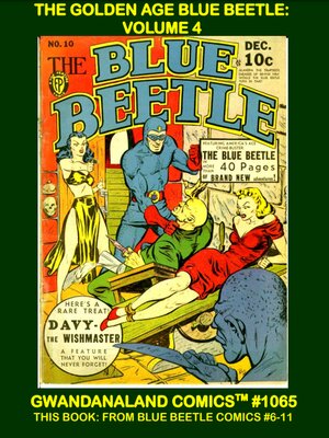 cover image of The Golden Age Blue Beetle: Volume 4